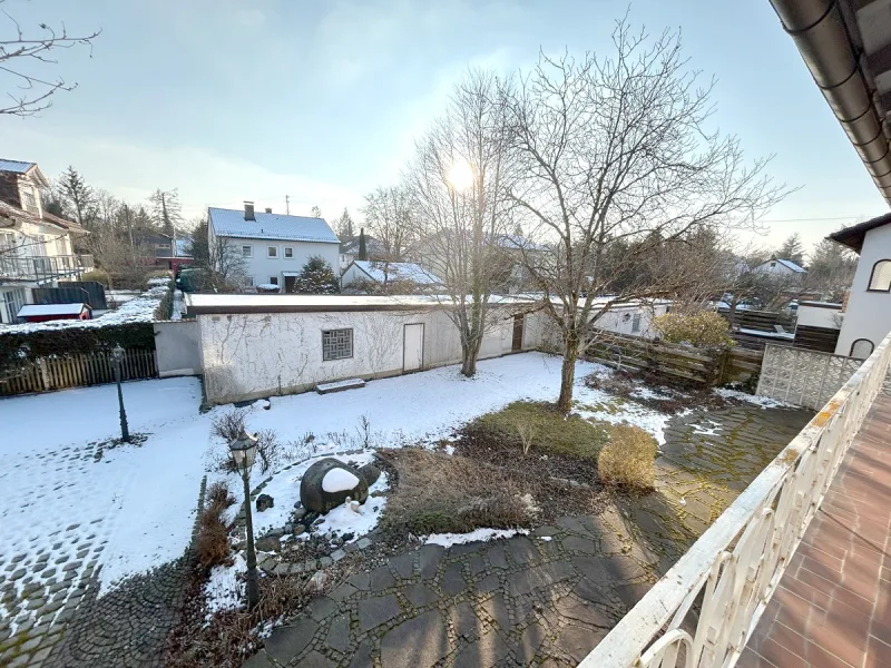 Balkon -  Blick Richtung Südwesten