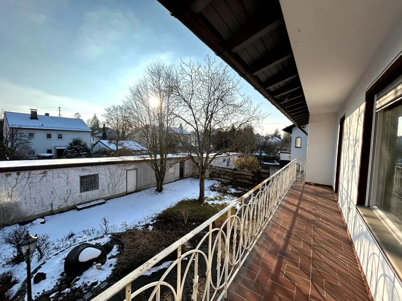 Balkon - Blick Richtung Westen