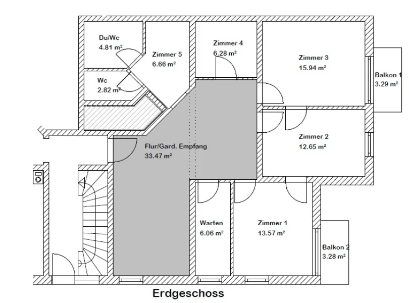 Grundriss Erdgeschoss