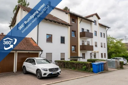 360°-Rundgang Außenansicht - Wohnung kaufen in Passau - Großzügig Wohnen in urbaner Lage!