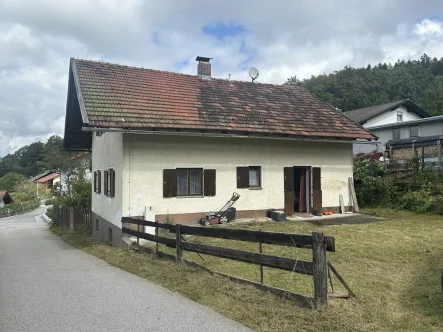 Hausansicht 1 - Haus kaufen in Grafenau - Renovierungsbedürftiges Einfamilienhaus Nähe Grafenau