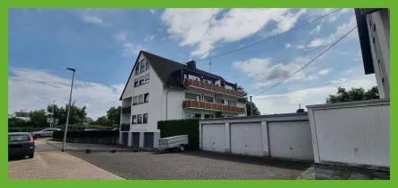 Rückseite - Wohnung kaufen in Neuwied - Inkl. Garage - Gepflegte, große Wohnung für die kleine Familie