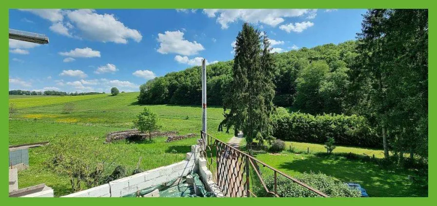 Aussicht - Haus kaufen in Volkerzen - Wieder verfügbar!!! Handwerker aufgepasst - Traumhafte Randlage, viel Potenzial