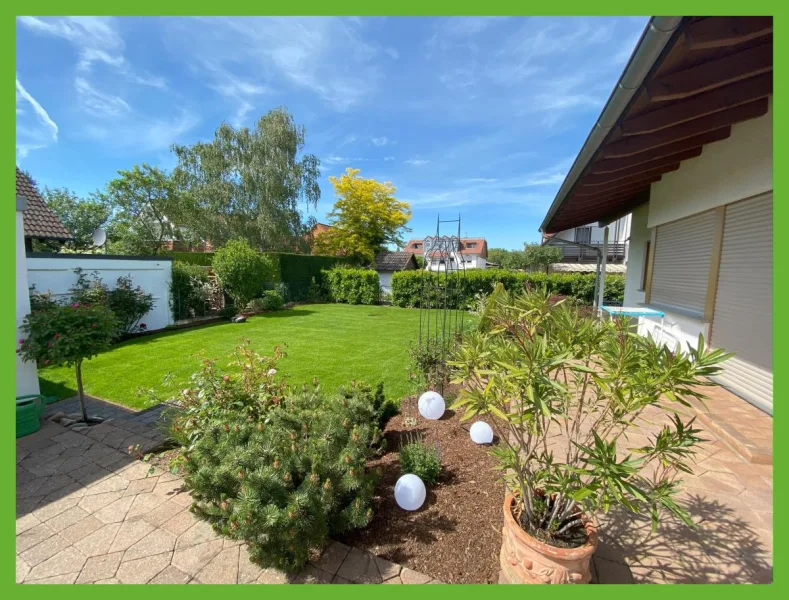 Gartenansicht - Haus kaufen in Bingen - EFH, Bungalow mit ausgebautem UG oder einfach Ihr Traumhaus