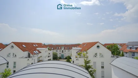 Aussicht - Wohnung mieten in Stuttgart - Sonnige Maisonette-Wohnung in Riedenberg