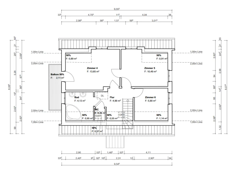 Grundriss Dachgeschoss