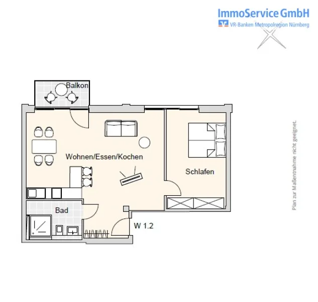 Titelbild - Wohnung kaufen in Nürnberg - Ansprechende Wohnanlage im Nürnberg Nord: 60 stilvolle Neubau-ETW und 10 Büroeinheiten in Stadtlage!