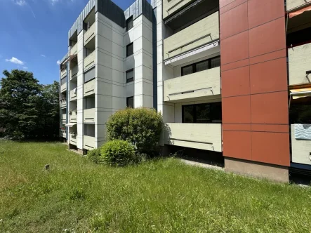 Loggiaansicht 1 - Wohnung kaufen in Nürnberg - 3-Zimmer-Eigentumswohnung mit Loggia und TG-Stellplatz