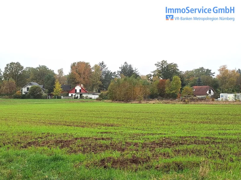 Titelbild - Grundstück kaufen in Nbg / Herpersdorf - Baugrundstück in herrlicher Lage