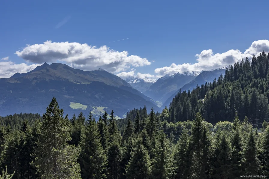 Ausblick vom Balkon