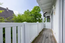 gemütlicher Balkon- Wohnung im Obergeschoss