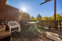 Terrasse mit Blick ins Grüne