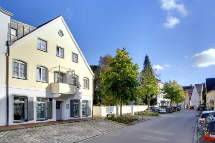Objektansicht - Wohnung mieten in Schongau - 2-Zimmer Wohnung im 2. Ober-/ Dachgeschoss in der Altstadt von Schongau
