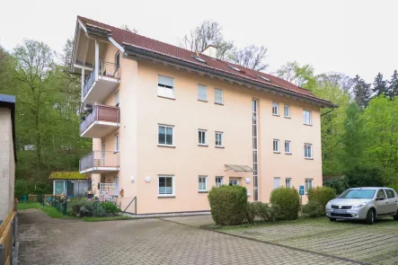 Außenansicht - Wohnung kaufen in Peißenberg - Gemütliche 2-Zimmer-Dachgeschosswohnung in Peißenberg!