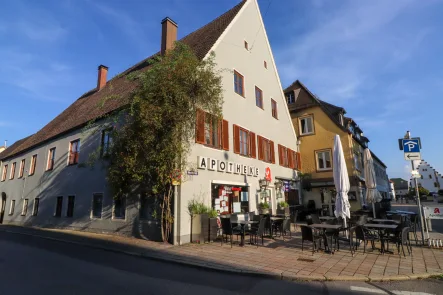 Objektansicht - Laden/Einzelhandel mieten in Schongau - Beste Lage - Gewerberäume in der Altstadt von Schongau