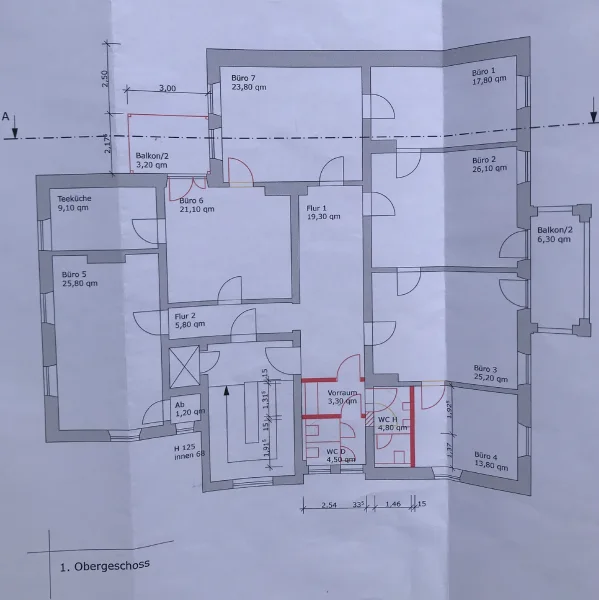 Grundrissvorschlag 1. OG