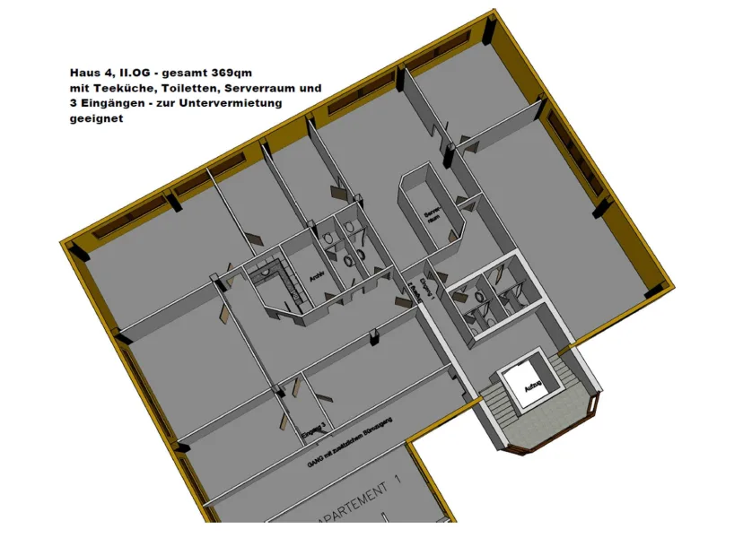 Grundriss Haus 4, 2. OG