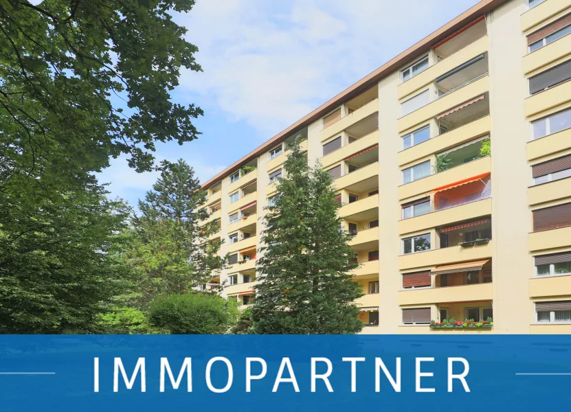 Außenansicht - Wohnung kaufen in Nürnberg - IMMOPARTNER- Balkon-Wohnung am Dutzendteich