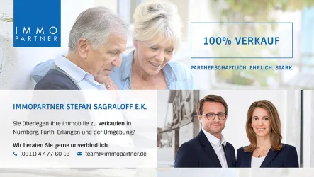 100% Verkauf - Haus kaufen in Nürnberg - IMMOPARTNER - Reihenmittelhaus mit viel Platz in TOP Lage