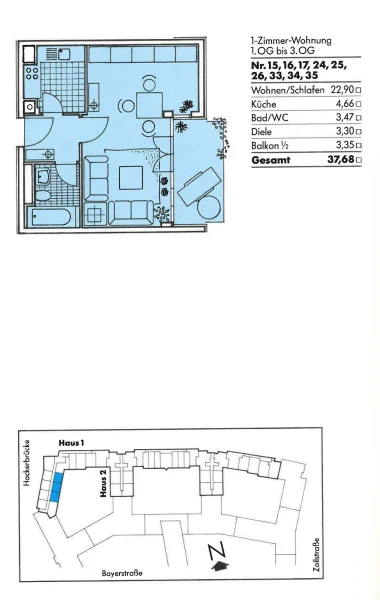 Grundriss TE 15