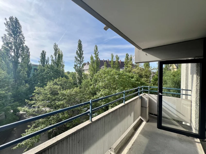 Balkon - Wohnung mieten in München - Haidhausen/Au, renoviertes App. - sofort beziehbar mit herrlichem Blick!