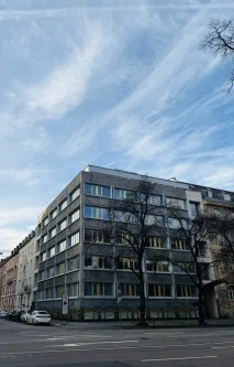 Außenansicht - Wohnung mieten in München - Exklusive 6 Zimmer-Wohung mit umlaufender Terrasse im Stadtteil Lehel nahe der Isar