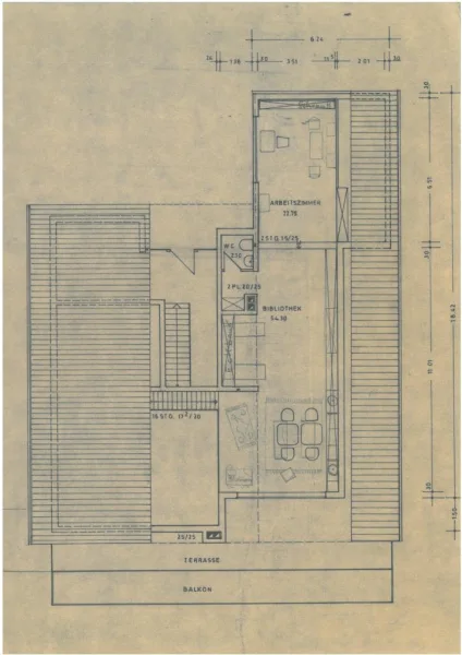 Grundriss Galeriebereich