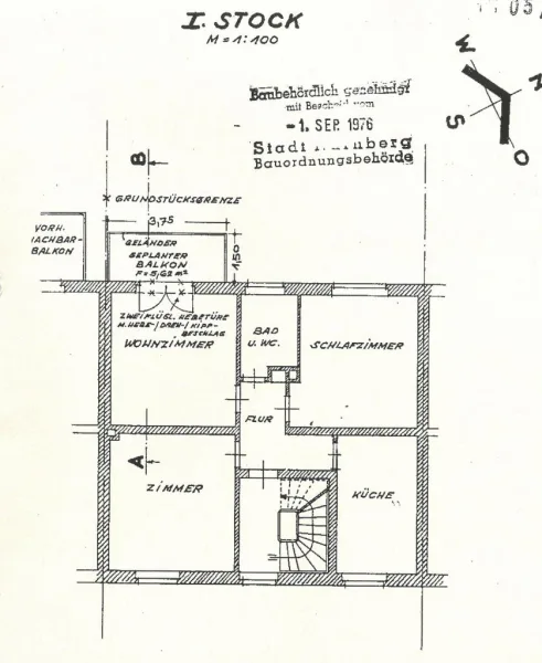 Grundriss 1.OG