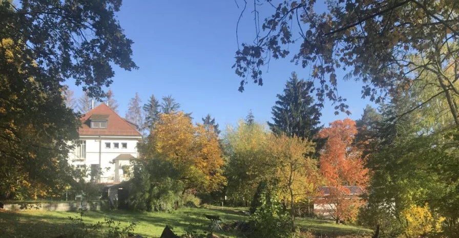 Gartenansicht - Haus kaufen in Fürth - Villa in Fürth - Dambach am Wiesengrund / Villa kaufen