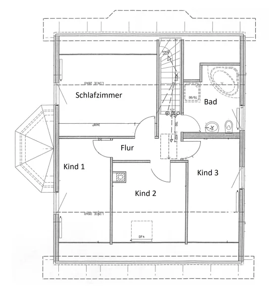 Grundriss Dachgeschoss