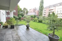 Terrase und Gartenbereich