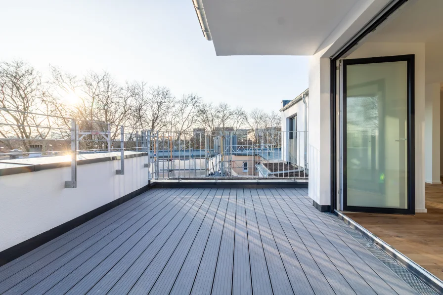 Muster Wohnung - Wohnung kaufen in Köln - SELTENE ROOFTOP-WOHNUNG MIT PANORAMA BLICK AUF DEN GRÜNEN KARL-SCHWERING-PLATZ +PROVISIONSFREI+