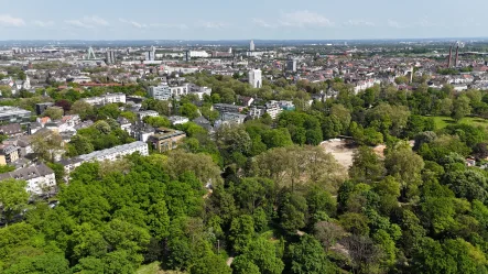 Ausblick Volksgarten - Wohnung kaufen in Köln - NEU MODERNISIERT MIT BLICK AUF DEN GRÜNEN VOLKSGARTEN +PROVISIONSFREI+