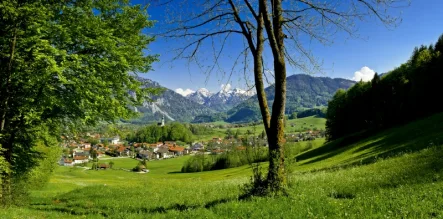 Ausblick Richtung Hotel - Gastgewerbe/Hotel kaufen in Ruhpolding - Wunderschönes 4 Sterne Hotel in Bestlage Ruhpoldings