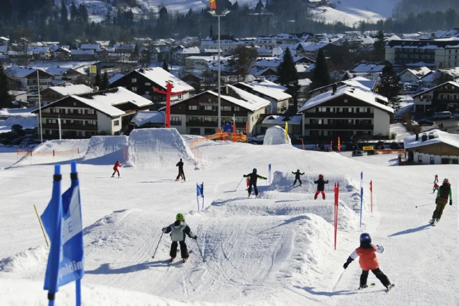 Direkt an der Skipiste