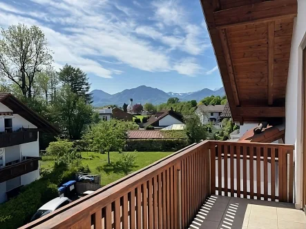 Ausblick_ - Wohnung kaufen in Raubling - Singles aufgepasst - 1,5 Zi. mit Bergblick in Raubling