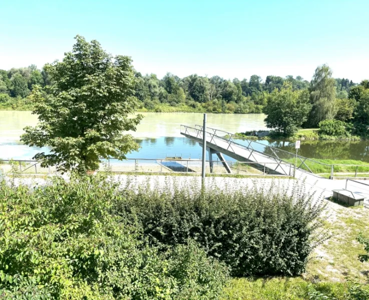 Ausblick vom Ostbalkon