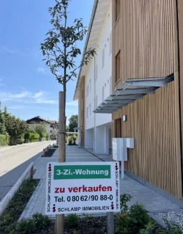 Fassade Nord - Wohnung kaufen in Feldkirchen-Westerham - Optimal angebunden, ideal gelegen - sofort einziehen