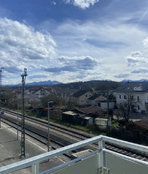 Panorama Bergblick Balkon