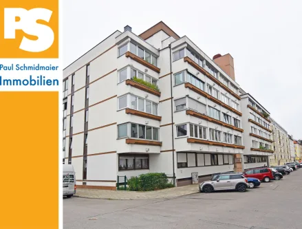 Ansicht - Wohnung kaufen in München - +++ Frei beziehbar +++ top Infrastruktur +++ Loggia in West-Ausrichtung +++