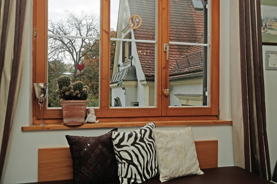 Wohnzimmer Detail und Ausblick