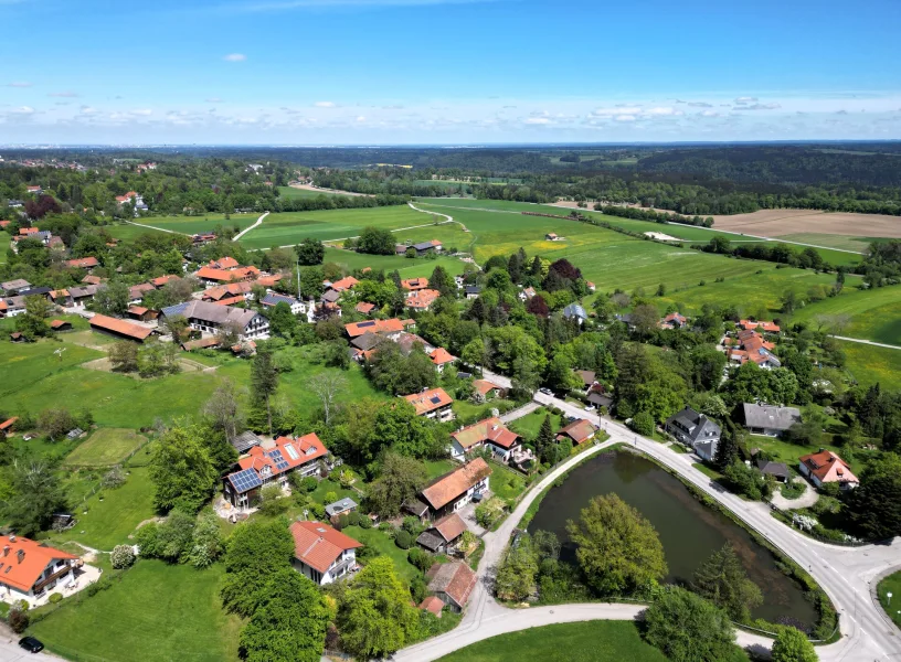 Irschenhausen mit Stocker Weiher