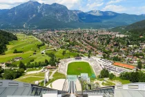 Blick auf Garmisch