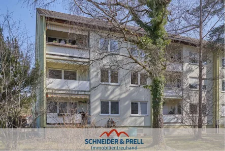 Aussenansicht - Wohnung kaufen in Wolfratshausen - Renovierungsbedürftige 4 Zimmerwohnung mit Loggia -Ideal für Handwerker-