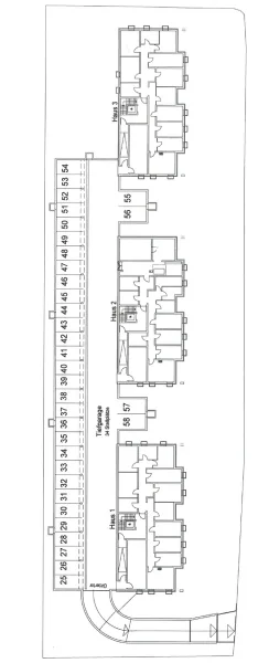 Grundrissplan Tiefgarage (Stellplatz Nr 38)