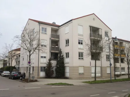 Aussenansicht - Wohnung mieten in Gersthofen - Helle 2-ZKB Wohnung mit ca. 57 m² Wfl. und Loggia in Gersthofen