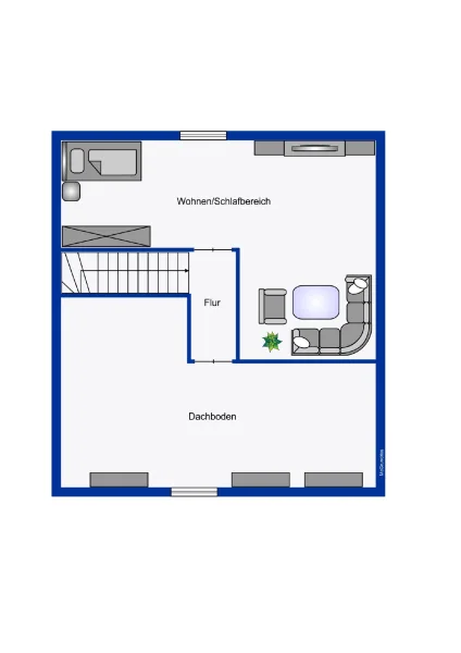 Grundrissplan DG (Skizze)