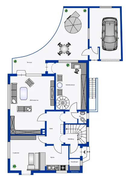 Grundrissplan EG