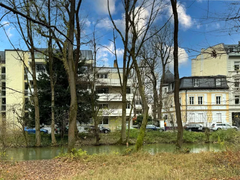 Blick vom Englischen Garten