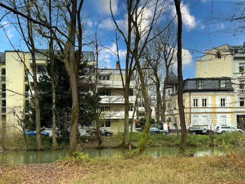 Blick vom Englischen Garten